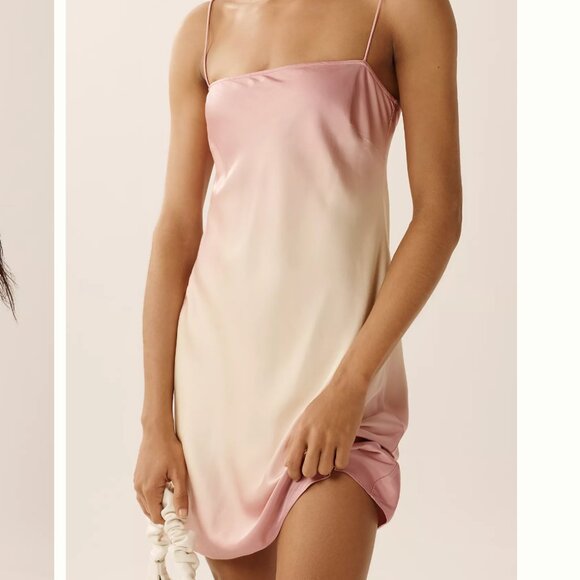 Brand New! Good American Satin Mini Dress - Picture 1 of 7